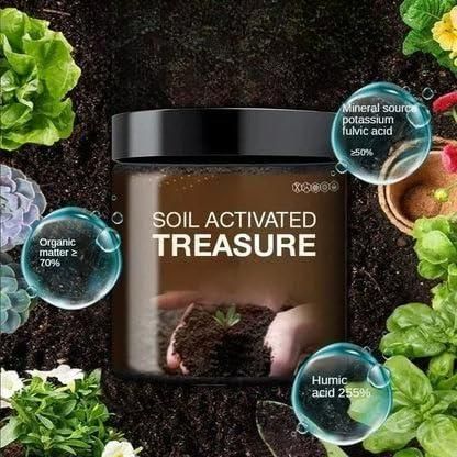 Soil Activated Treasure (Pack of 2) - Magic Powder for Fast Plant Growth